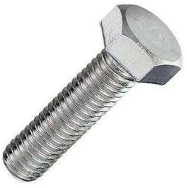 Silver Stainless Steel Industrial Bolt