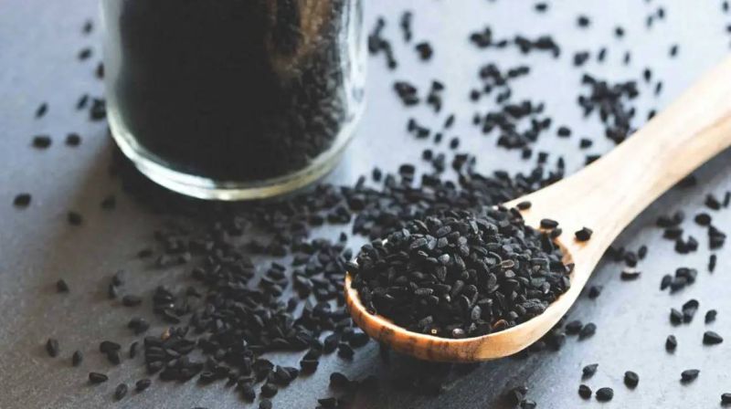 Black Granules Nigella Seed, for Cooking, Spices, Grade Standard : Food Grade