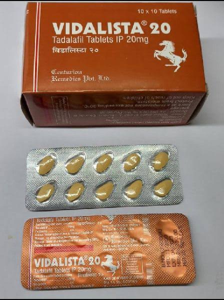 Vidalista 20 Mg Tablets