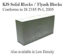 KJS Concrete Plain Cement Solid Block