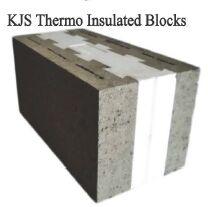 KJS Concrete Calcium Silicate Thermo Insulated Blocks, for Partition, Side Walls