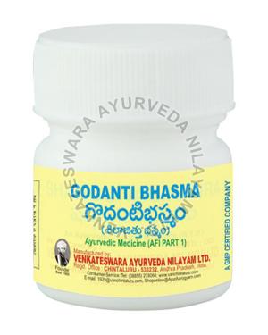 Powder Godanti Bhasma, for Personal Use, Shelf Life : 2 Yrs