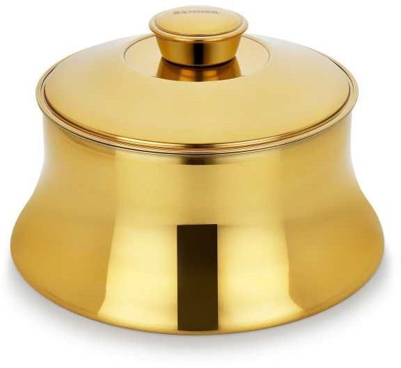 Golden Stainless Steel Hotpot, for Restaurant, Size : 26x17 cm