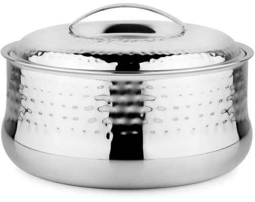 Stainless Steel Beetle Hotpot, for Restaurant, Size : (3ltr. 22.5x15), (2ltr. 20.5x14), (1ltr.19x13 cm)