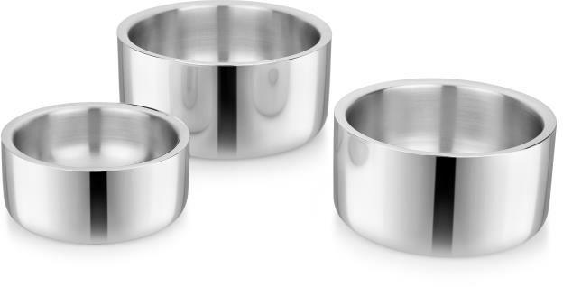 Silver Plain Stainless Steel Bold Bowls, for Hotel, Home, Restaurant, Shape : Round