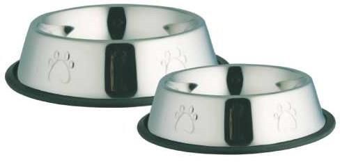 Stainless Steel Dog Pet Bowl, Packaging Type : Packet