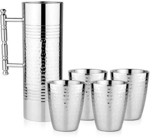 Silver Round Polished Stainless Steel Lemon Set, for Drinking Use, Size : All Sizes