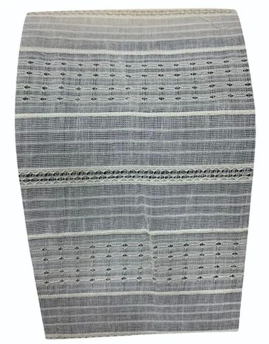 Grey Cotton Dobby Garment Fabric