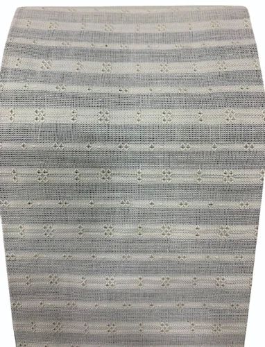 Grey Cotton Dobby Suiting Fabric