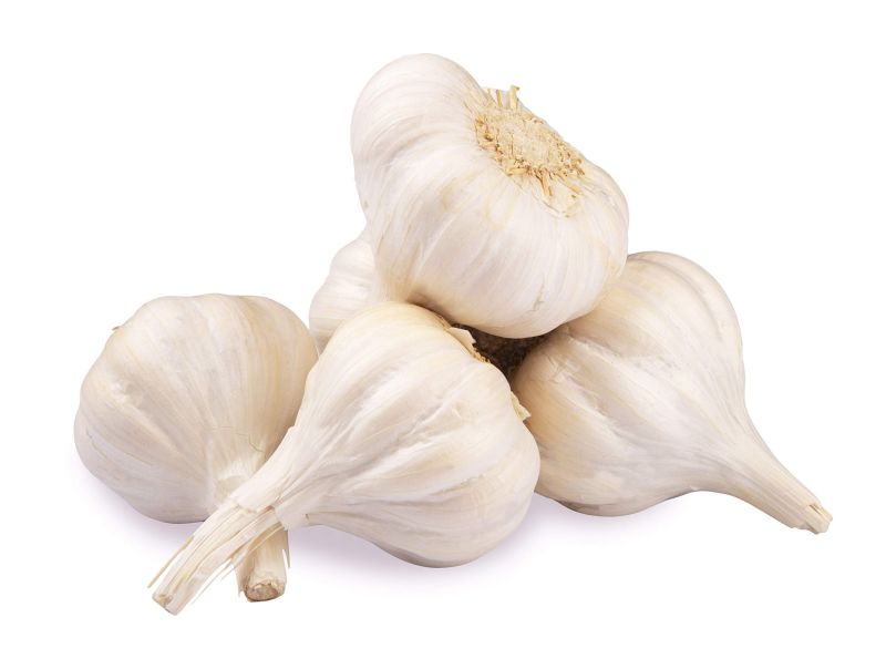 Organic Fresh Garlic, for Cooking, Color : White