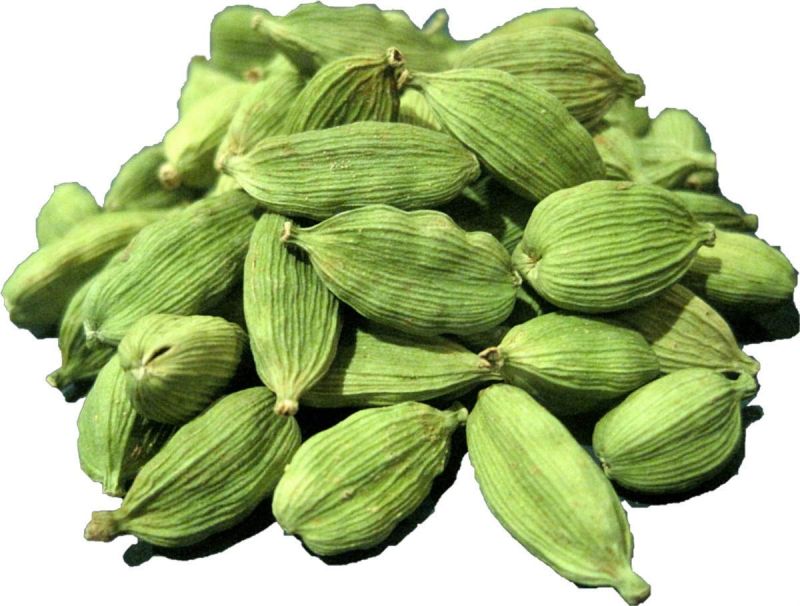 Raw Organic Green Cardamom, for Cooking, Certification : FSSAI Certified