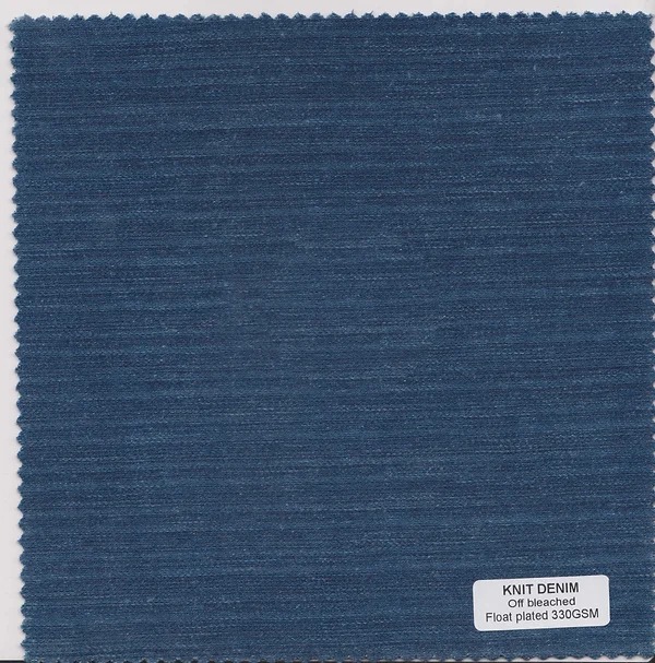 Plain Denim Knitted Fabrics, for Making Garments, Feature : Attractive Design, Easily Washable