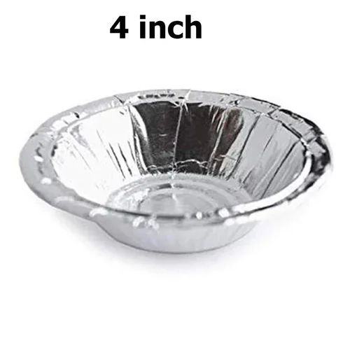 120 Gsm 4 Inch Silver Paper Bowl