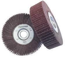 Climber brown 300 GRM abrasive Flap Wheels, for grinding, Size : 150MM