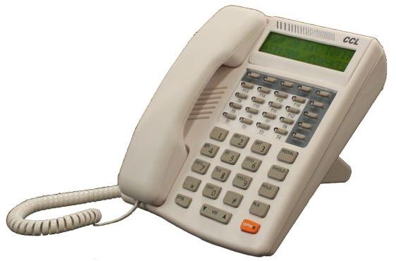 Plastic KTS (Key Telephone Set), Display Type : LCD