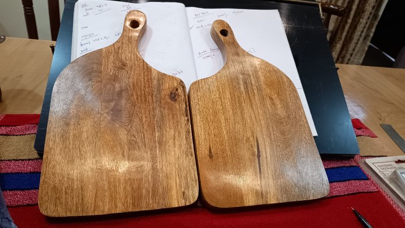 Brown Plain Wooden Chopping Board, For Kitchen, Size : 2000x1000mm