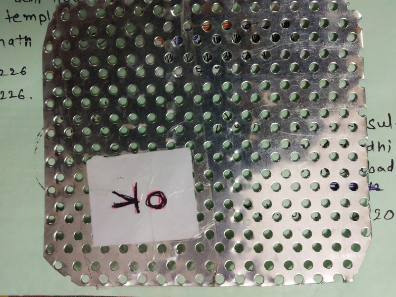 Aluminium Perforated Sheets, For Industrial, Length : 3ft, 4ft, 6ft, 7ft