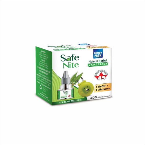 Safe Nite Mosquito Repellent Liquid Vaporizer, Packaging Type : Plastic Bottle