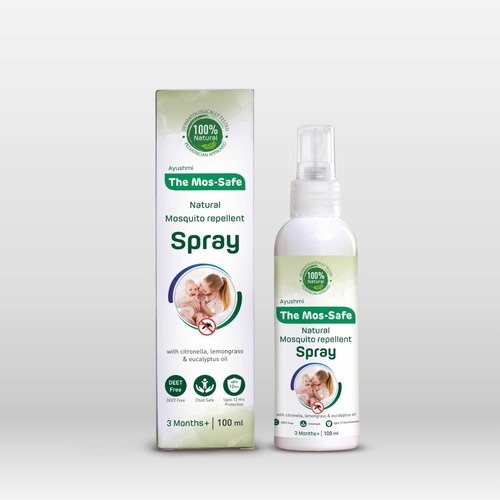 The Mas-Safe Natural Mosquitos Repellent Spray, Packaging Type : Plastic Bottle