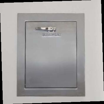 Silver Polished Stainless Steel Industrial Garbage Chute System, for Industries Use, Size : 0-450 Mm