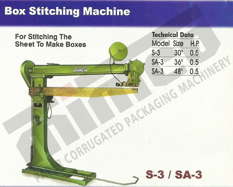 MIMCO Box Stitching Machine
