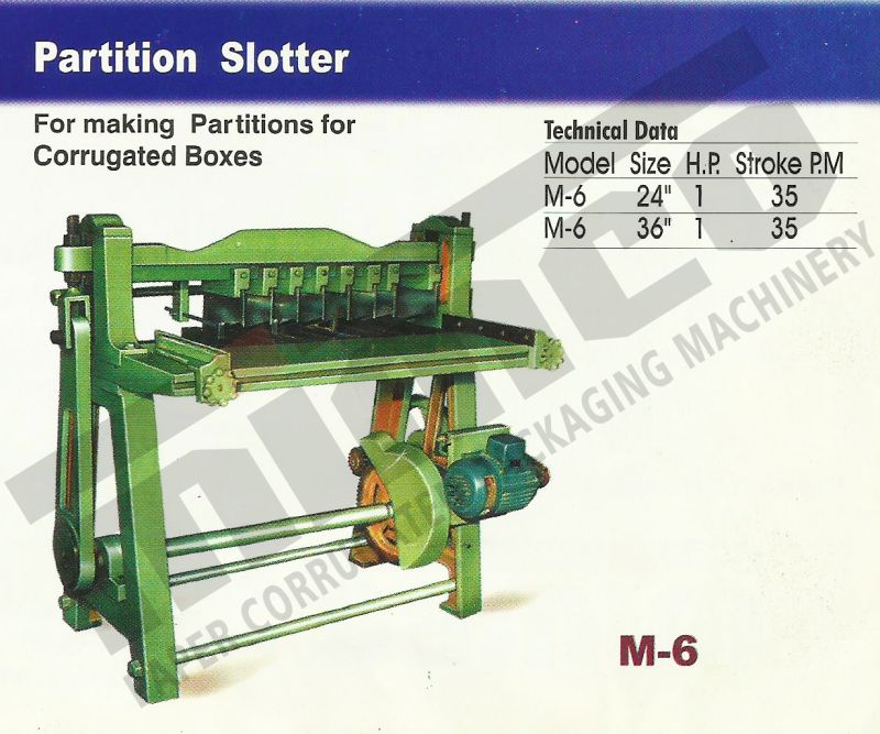 MIMCO Partition Slotter