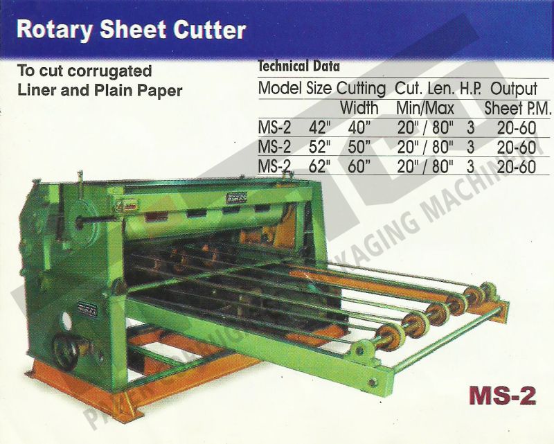 Rotary Sheet Cutter
