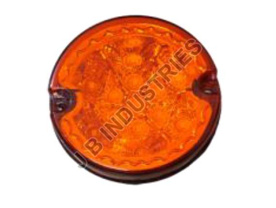 Automatic Electric LED Front Direction Indicator Lamp (Amber), for Automobile, Packaging Type : Box