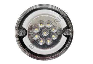 White LED Round DRL Reverse Lamp, for Automobile, Commercial, Technics : Machine Made