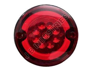 Red LED Round Tail Lamp With DRL, for Automotive, Commercial