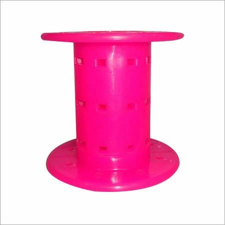 Pink Round Plastic TFO Jari Bobbin Roll, Feature : Accuracy, Durable, High Quality