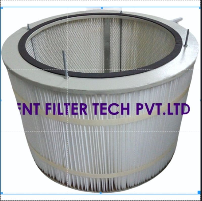 Snow-white Automatic Round Cartridge Filter