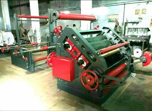 Oblique Type Paper Corrugating Machine, for Industrial, Capacity : 4 ton