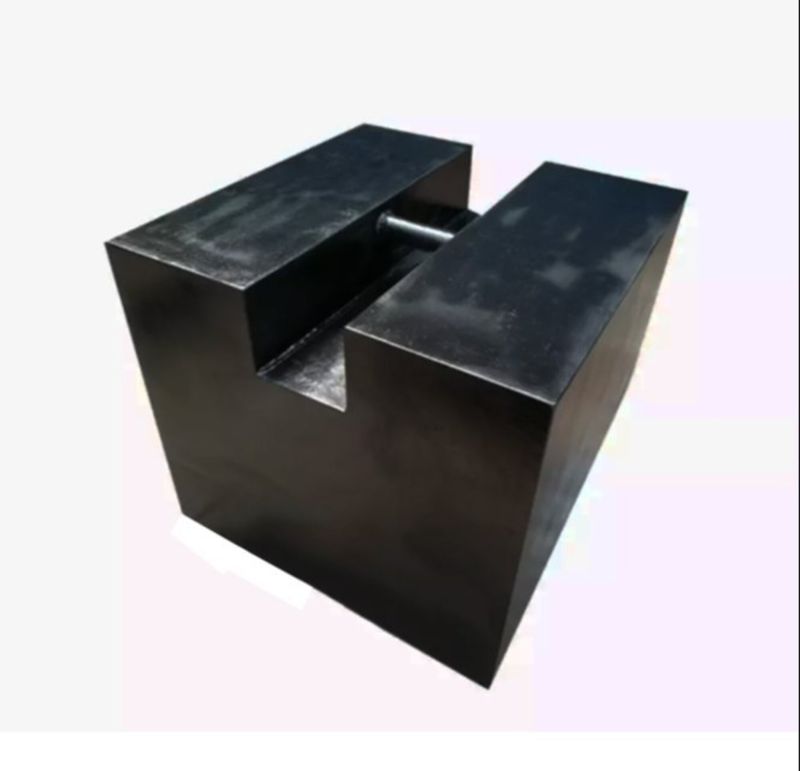 2000kg Paint Coated Cast Iron Black 2000 Kg Weight, for Industrial
