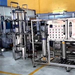 Silver Automatic Electric Water Plant Machine