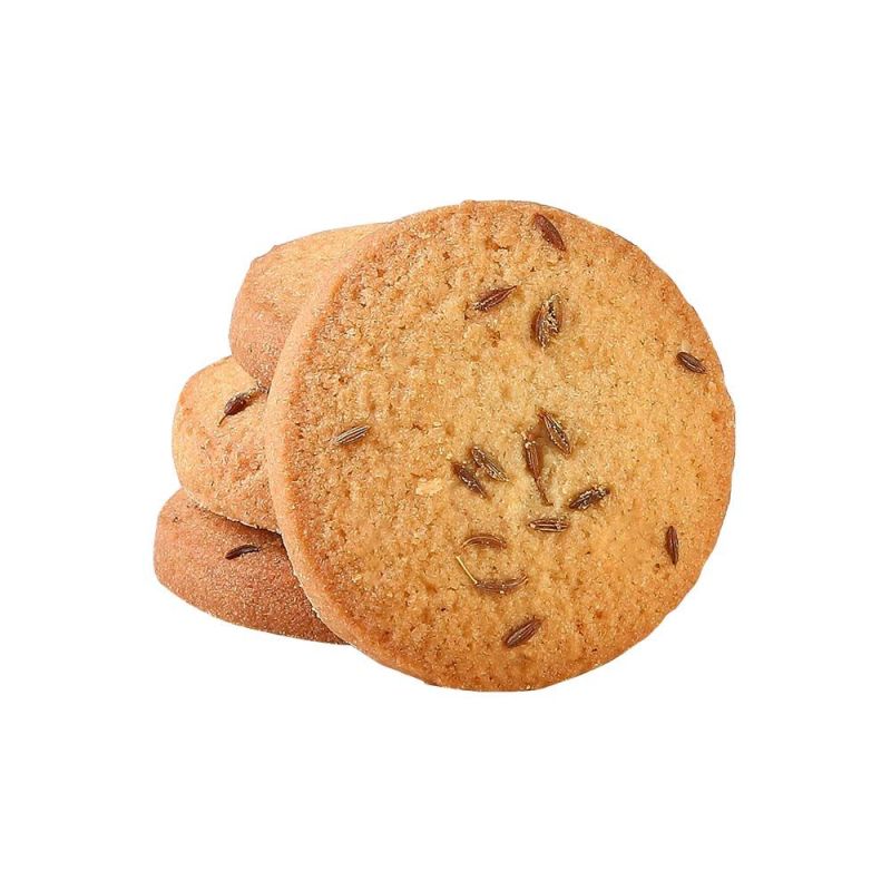 Crunchy Premium Jeera Cookies, for Direct Consuming, Eating, Home Use, Hotel Use, Taste : Sweet