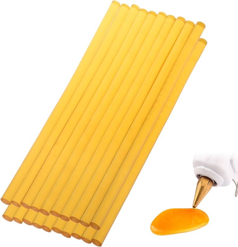 8 Inch Yellow Glue Stick, for Industrial, Feature : Durable, Impact Resistant, Quick Dry, Waterproof