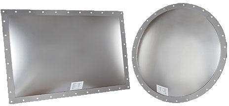 Rectangle Stainless Steel Explosion Vents Panel