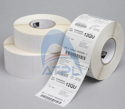 White Glossy Lamination Treated Polyester Labels, for Industrial