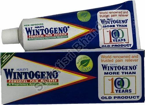 Wintogeno Pain Reliever Cream, Packaging Type : Tube