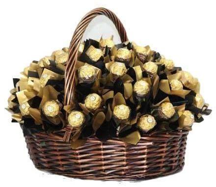 Brown Customized Chocolate Gift Hamper