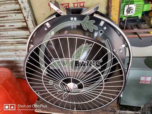 Circular Agriculture Spray Blower Fan Cover, Color : Black