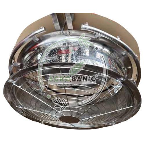 Circular Agriculture Steel Blower Fan Cover, Color : Silver