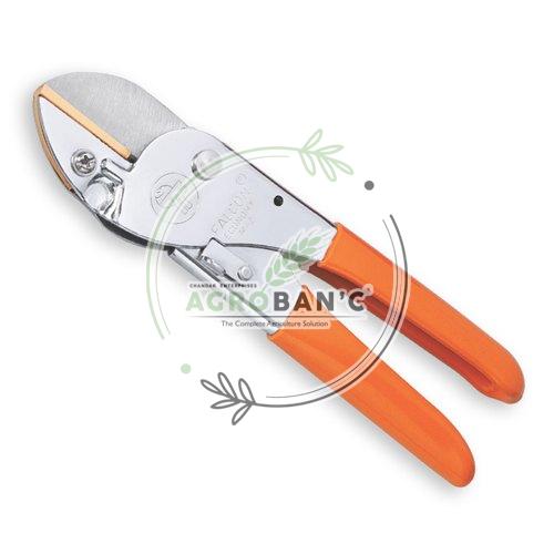 Stainless steel Falcon Pruning Secateurs, Color : Orange