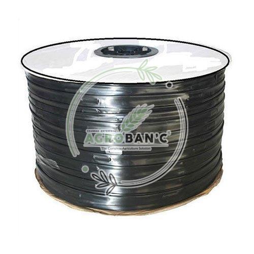 LDPE Flat Drip Lateral Pipe, Color : black