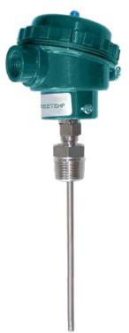Preetemp Polished Stainles steel Flange Mounting Thermocouple