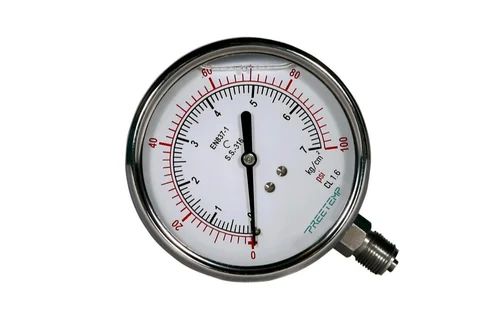 Preetemp Standard Pressure Gauge, for Process Industries, Display Type : Analog
