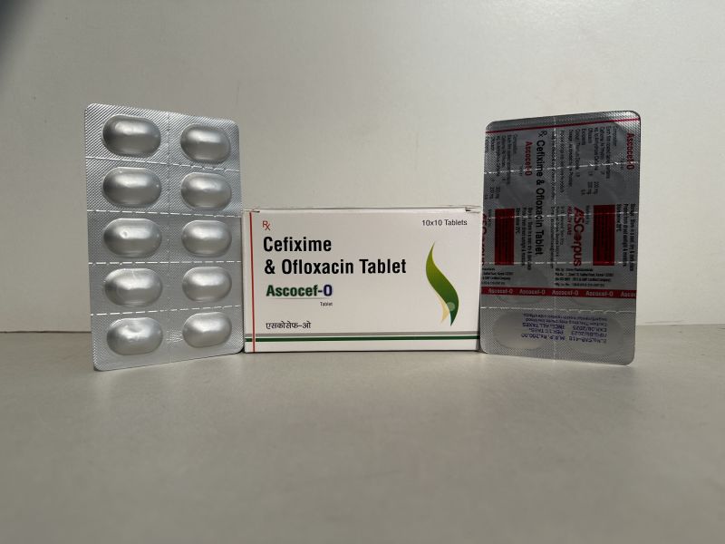 Ascocef-O Tablets, Packaging Type : Box