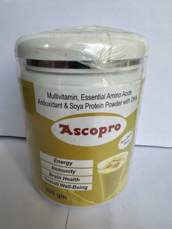 Ascopro Protine Powder, Packaging Type : Plastic Jar