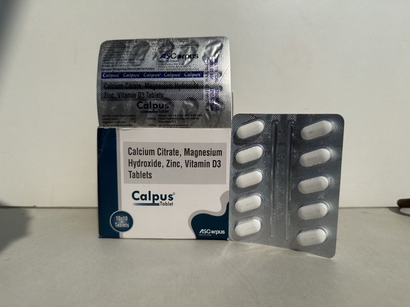 Calpus Tablets, Packaging Size : 10x10
